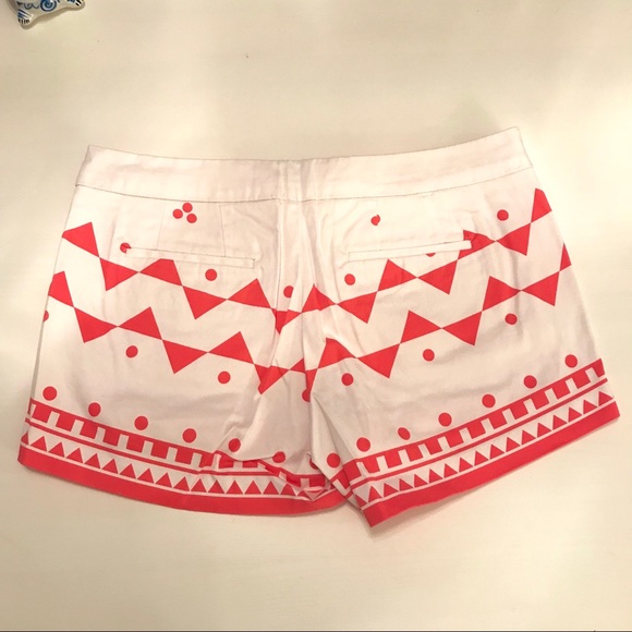 Size 8 J.Crew Pattern Shorts - Picture 3 of 4